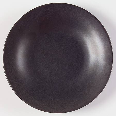Ebony (Round, No Texture) Salad Plate