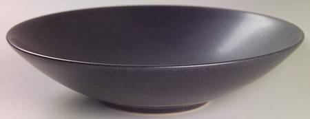 Ebony (Round, No Texture) Individual Salad Bowl