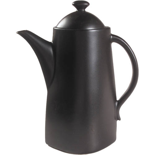 Ebony (Round, No Texture) Coffee Pot & Lid