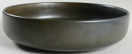 Ebony (Round, No Texture) 10" Round Vegetable Bowl