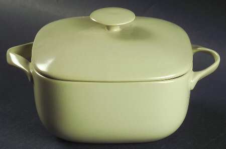 Stone (Square) Individual Casserole & Lid