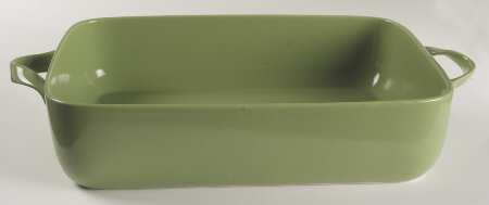 Rso Brights Accessories Green 14" Rectangular Baker