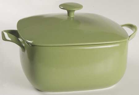 Rso Brights Accessories Green Square Baker with Lid