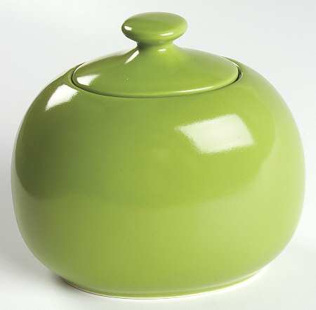 Rso Brights Accessories Green Sugar Bowl & Lid