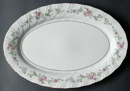 Clarabelle 14" Oval Serving Platter
