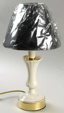 Classic Collection 11" Electric Lamp & Shade