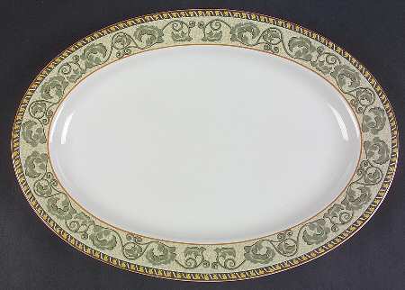 Chardonnay 14" Oval Serving Platter