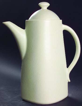 Linen (Round, Satin Smooth) Coffee Pot & Lid