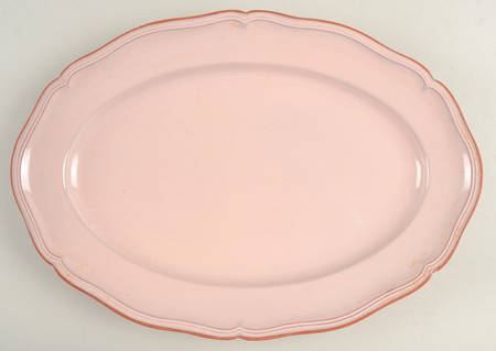 Queen Anne Peach 14" Oval Serving Platter