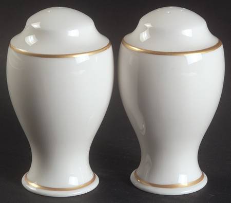 Eternal White Salt & Pepper Set