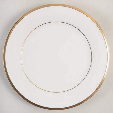 Eternal White Salad Plate