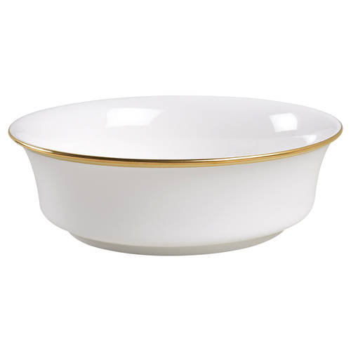 Eternal White 9" Round Vegetable Bowl