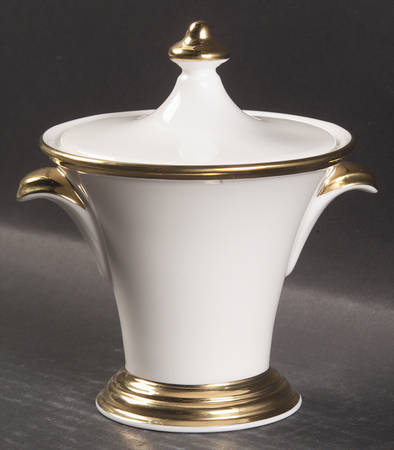 Eternal White Sugar Bowl & Lid