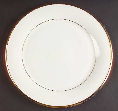 Eternal White Service Plate (Charger)