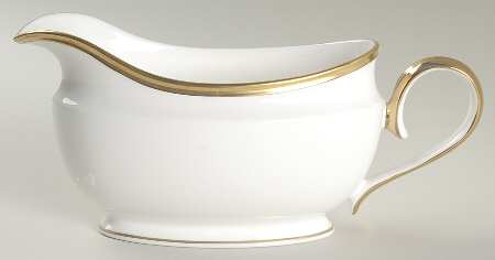 Eternal White Gravy Boat