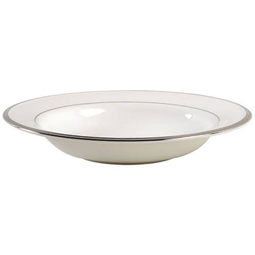 Solitaire White 9" Soup/Pasta Bowl