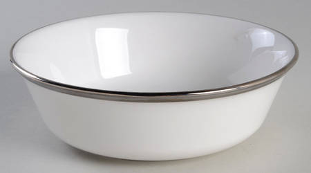Solitaire White 6" All Purpose Bowl
