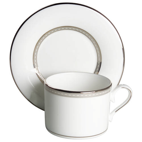 Murray Hill Flat Cup & Saucer Set