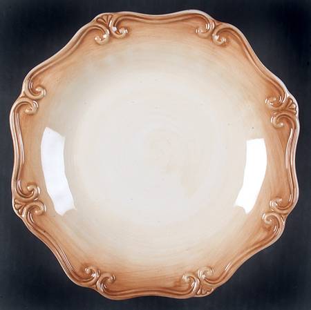 Colore Siena (Brown) Salad Plate