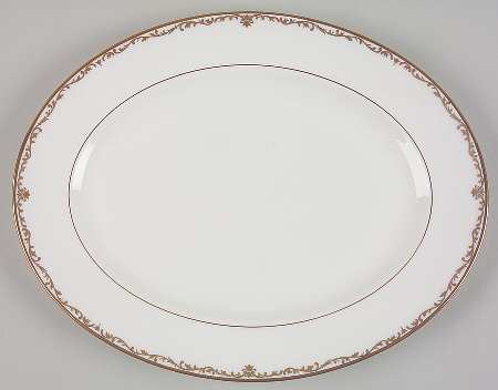 Coronet Gold 13" Oval Serving Platter