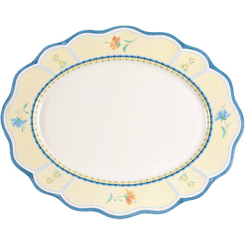 Provencal Garden 16" Oval Serving Platter