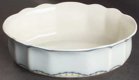 Provencal Garden 9" Oval Vegetable Bowl