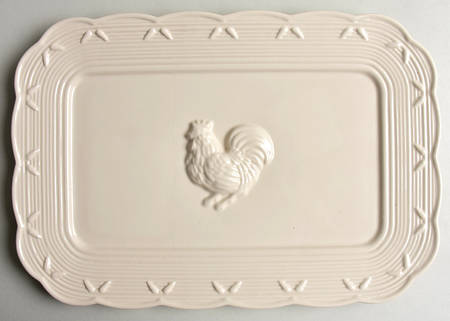 Provencal Garden 15" Rectangular Tray