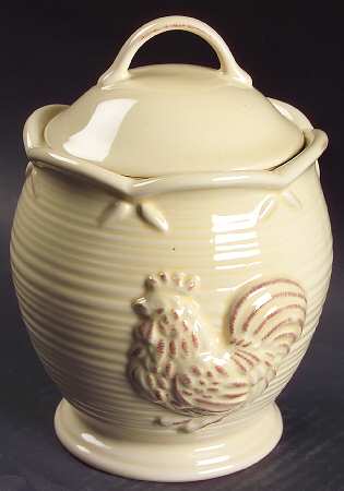 Provencal Garden Small Canister & Lid by Lenox