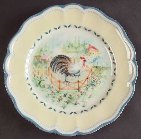 Provencal Garden Salad Plate