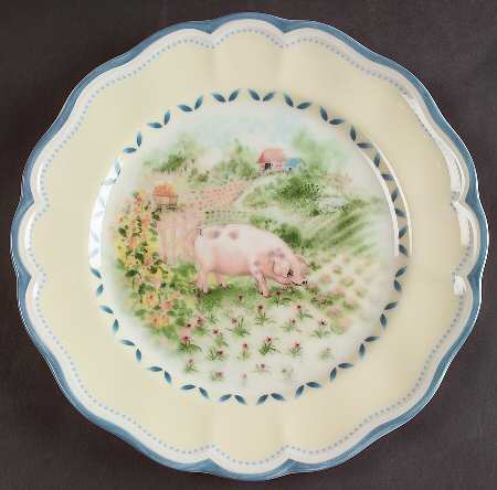 Provencal Garden Salad Plate