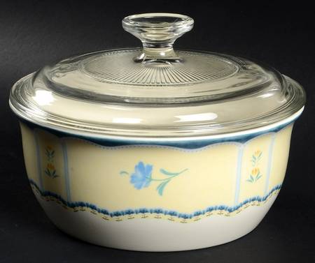 Provencal Garden 1.5 Qt Round Covered Casserole