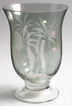British Colonial Scenic (Accessories) 8" Glassware Hurricane by Lenox