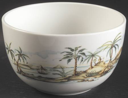 British Colonial Scenic (Accessories) Stackable Bowl No Lid 7"