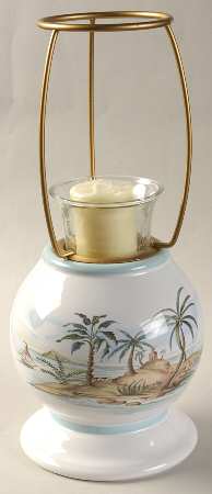 British Colonial Scenic (Accessories) Candle Lamp No Shade by Lenox