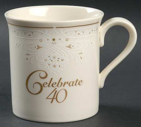 Celebration Collection Celebrate 40 Mug