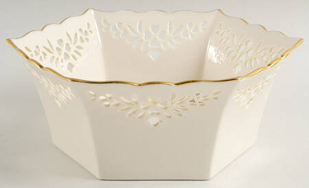 Shelburne (Giftware) 8" Hexagonal Bowl