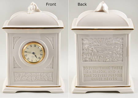 Timely Traditions Four Seasons Mantel Clock