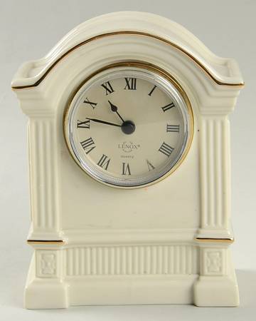Timely Traditions Arched Column Clock