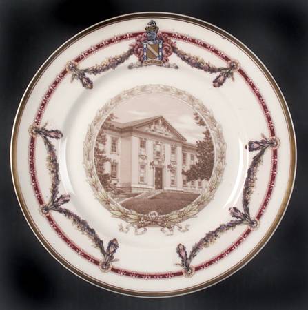 Lafayette College Dinner Plate
