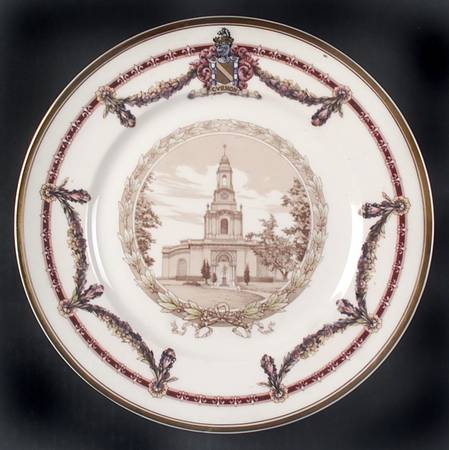Lafayette College Dinner Plate