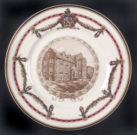 Lafayette College Dinner Plate