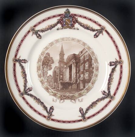 Lafayette College Dinner Plate