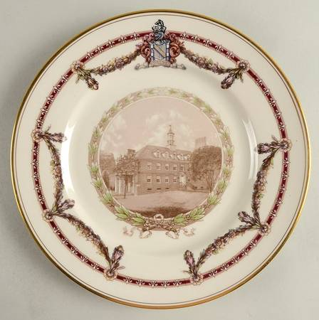 Lafayette College Dinner Plate