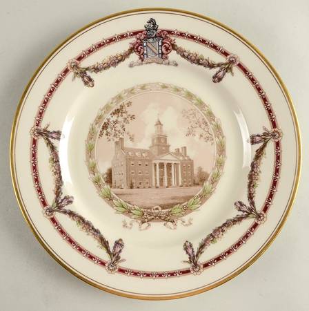 Lafayette College Dinner Plate