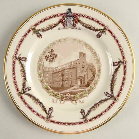 Lafayette College Dinner Plate