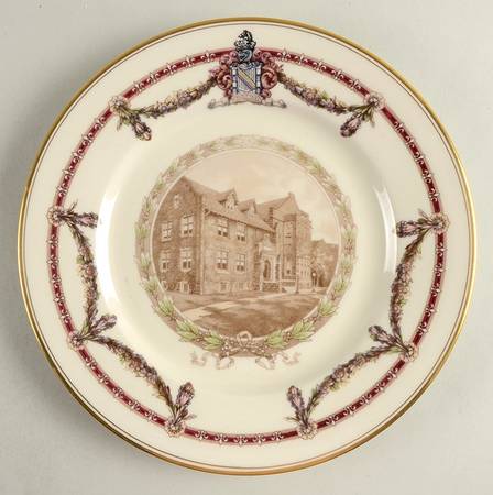 Lafayette College Dinner Plate