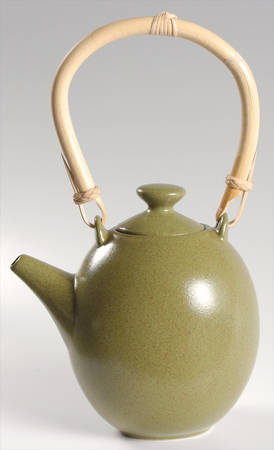 Moss Teapot & Lid