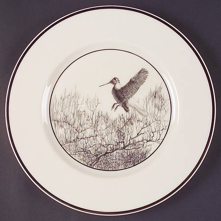 Wild Game Birds Dinner Plate