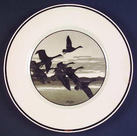 Wild Game Birds Dinner Plate