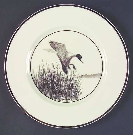 Wild Game Birds Dinner Plate